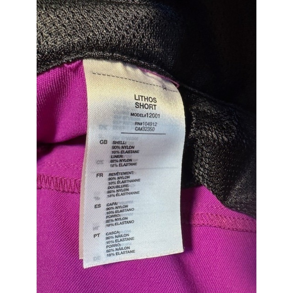Bontrager Lithos Shorts Men's XL Purple Cycling Zip Pockets Mountain Biking EUC - Picture 4 of 8